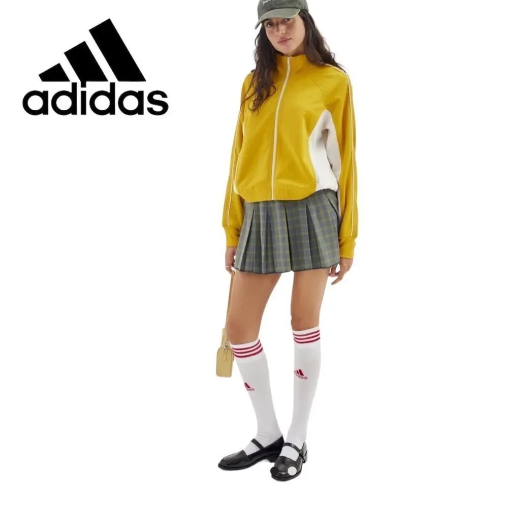 (2) ADIDAS Copa Zone White Red Cushion Soccer Knee-High Socks -2 Pairs M L